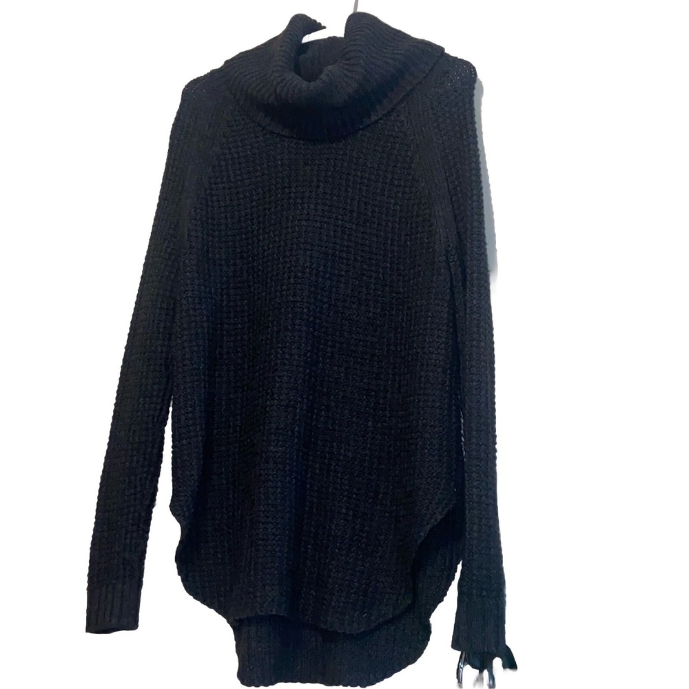 A New Day A.N.D. women's Sweater cowl neck Dark Green Size Small